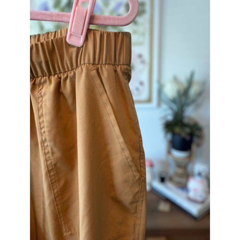 Old Navy Active StretchTech Tapered Elastic Waist Pants Brown Womens Size Large - Picture 5 of 10